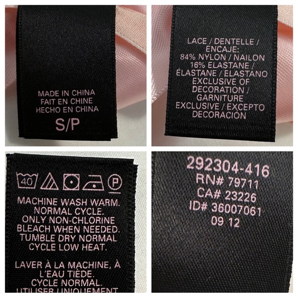 Victoria's Secret 34C 2012 Lace-Up Corset Bustier & V-String 2-pc Set NWT - Picture 11 of 11